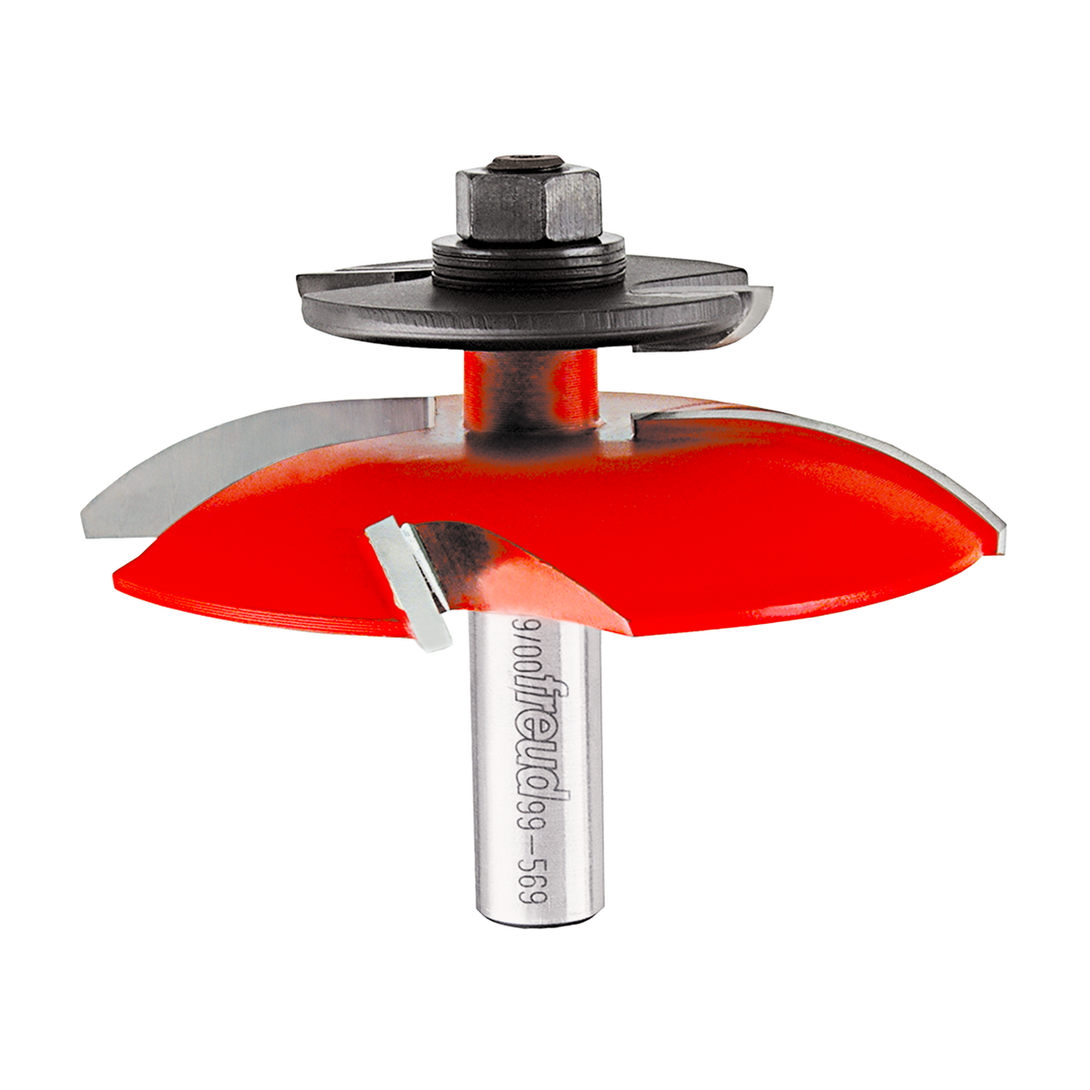 99-569 3-1/2" Quadra-Cut (Dia.) Raised Panel Bit w/Backcutters