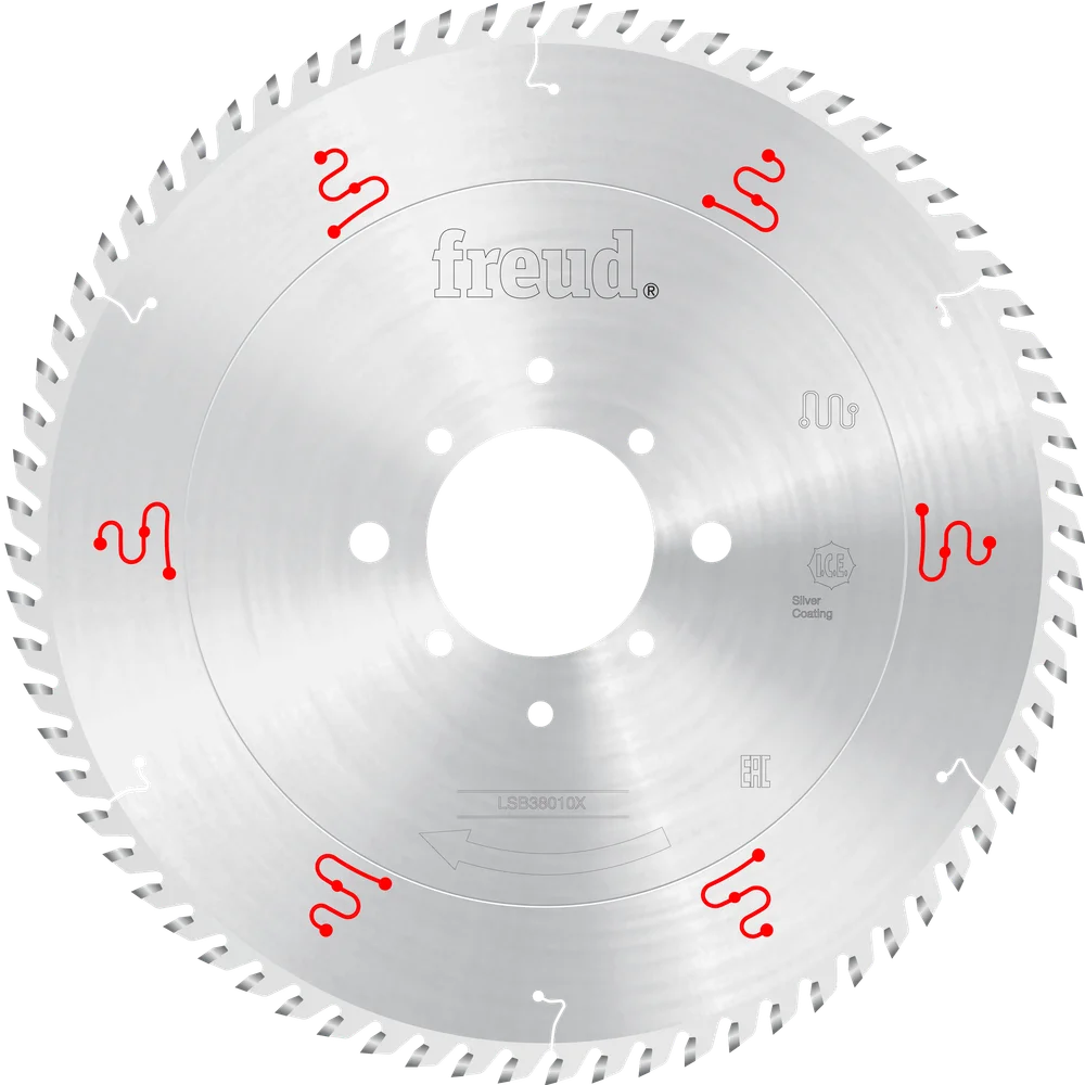LSB38010X   380mm Panel Sizing blade for Horizontal Beam Saw