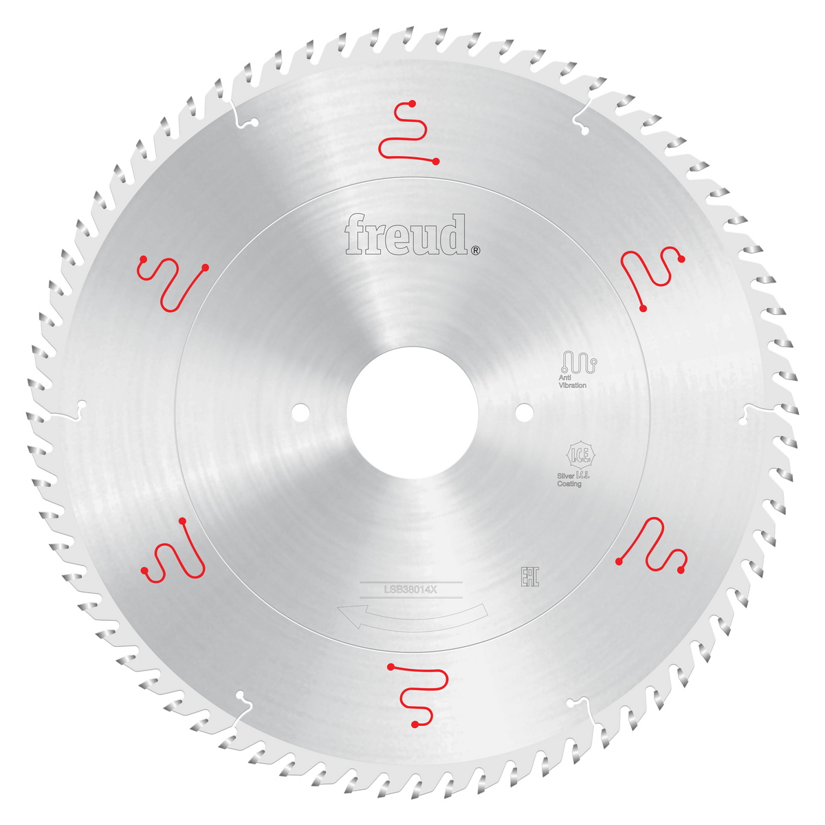LSB38014X 380mm Panel Sizing blade for Horizontal Beam Saw (Extended Life)