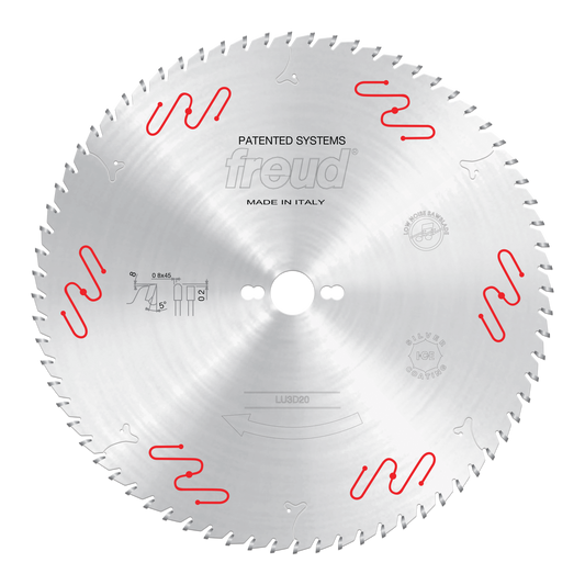 LU3D20   350mm Panel Sizing Saw Blade for Sliding Table Saws