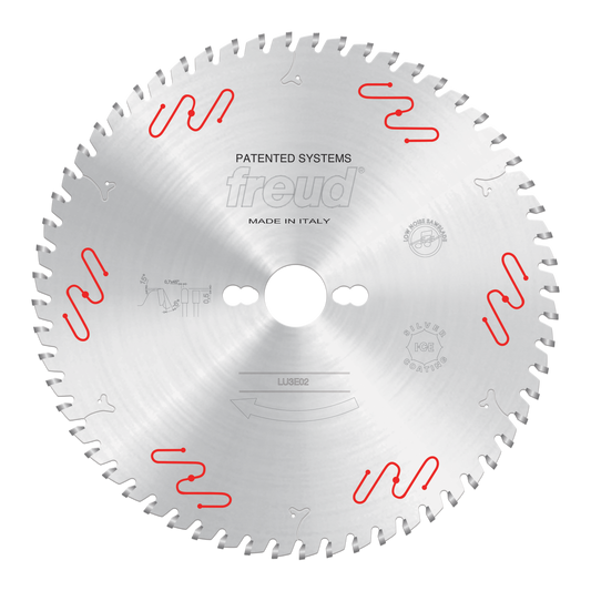 LU3E02   250mm Panel Sizing Saw Blade for Sliding Table Saws