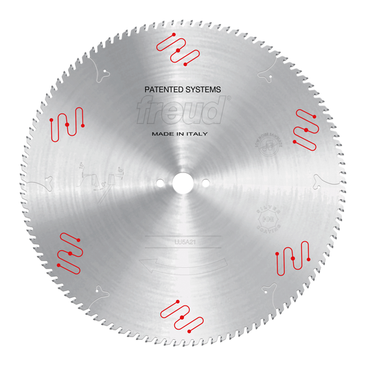 LU5A21 450mm Medium to Thick Aluminum & Non-Ferrous Blades with Mechanical Clamping